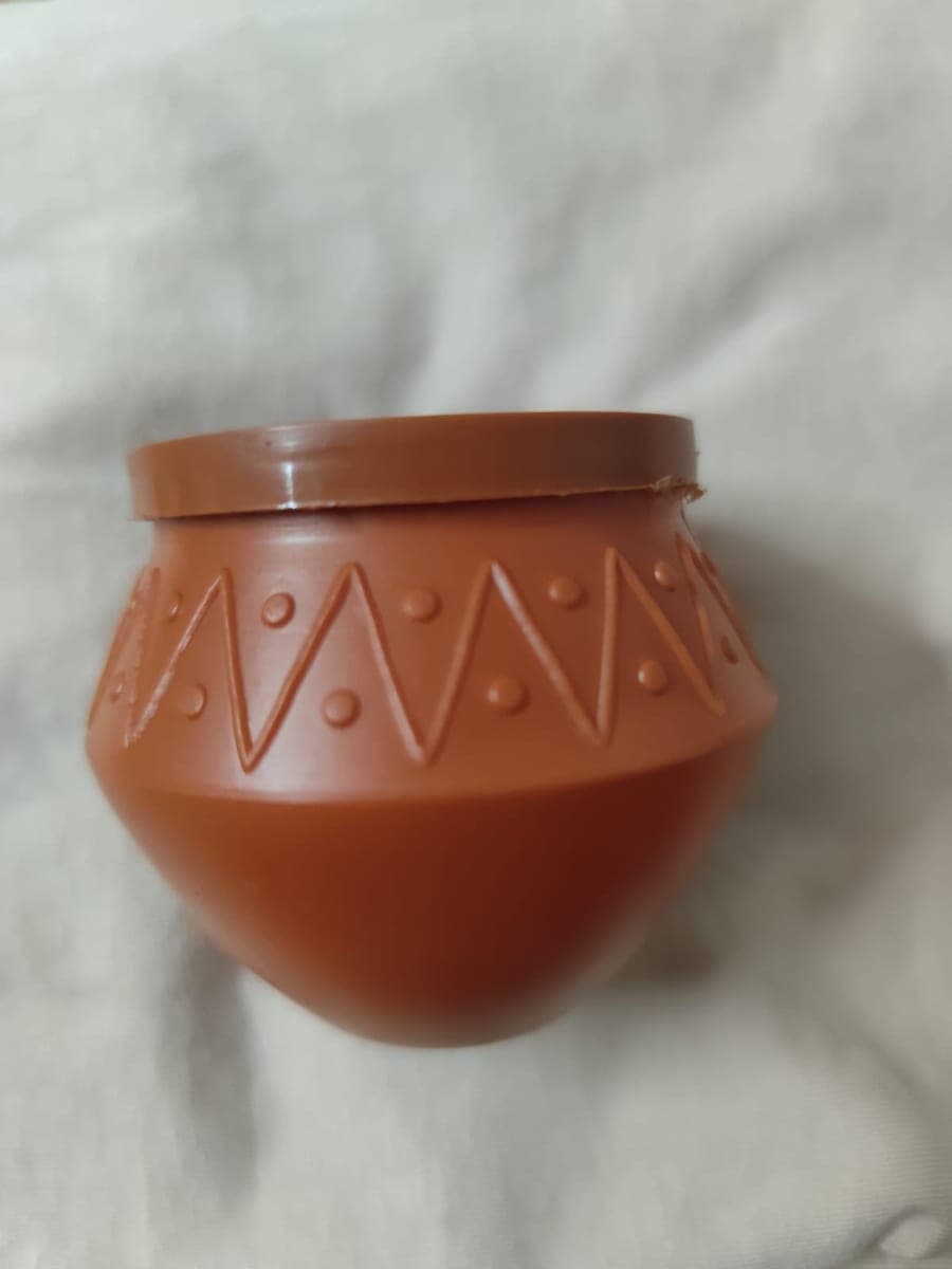 Sample matka kulfi container produced for a client